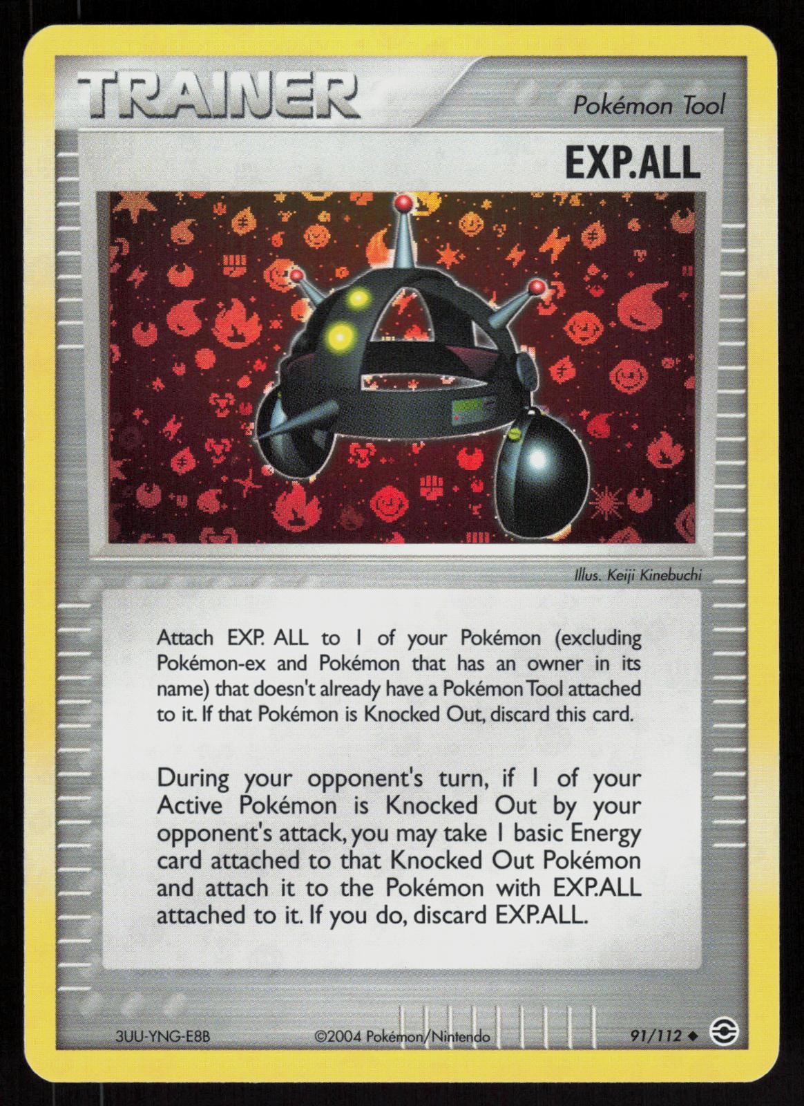 Pokemon EXP.ALL 91/112 FireRed & LeafGreen Uncommon Reverse Holo Near Mint