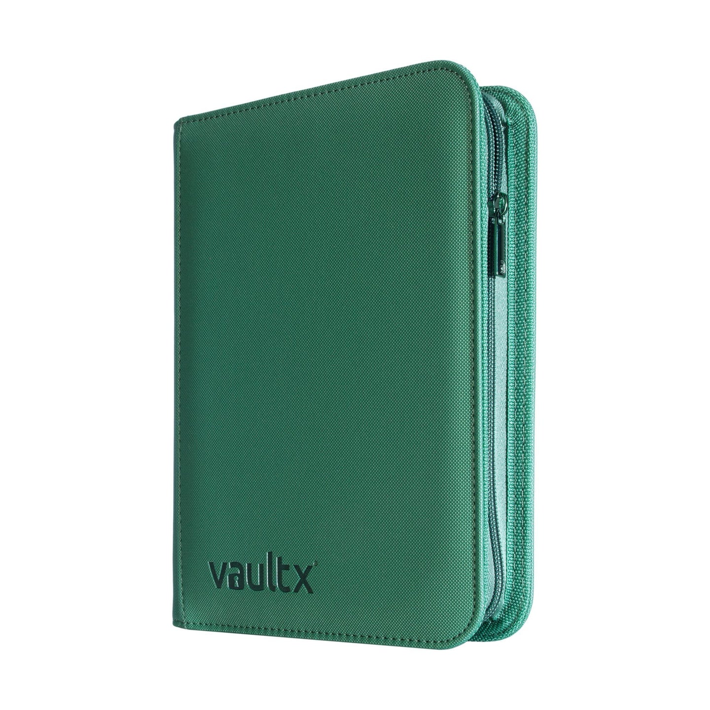 Vault X - 4 Pocket Exo-Tec Zip Binder - Metallic Green - 20% VAT