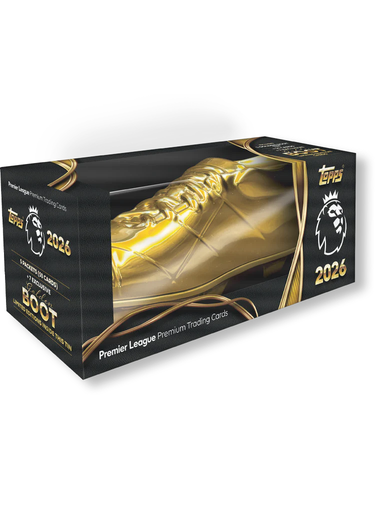 Topps Premier League 2026 - Debut Edition - Golden Boot Tin - 20% VAT