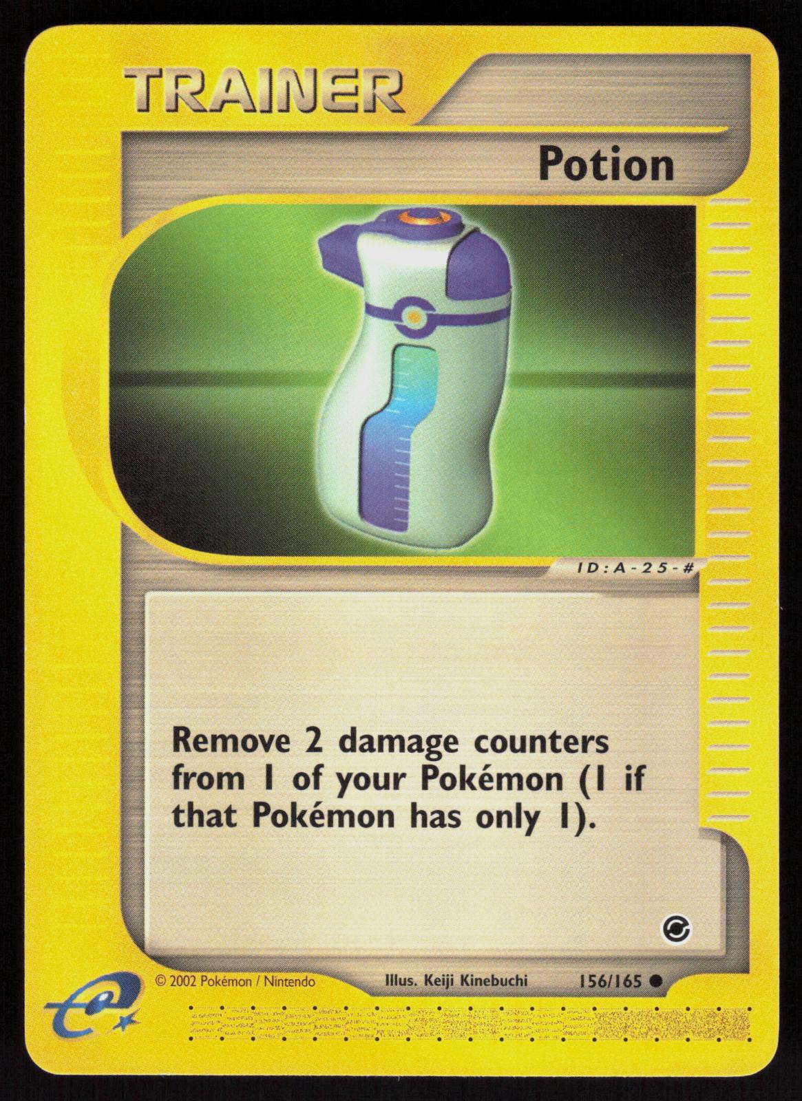 Pokemon Potion 156/165 Expedition Base Set Common Lightly Played