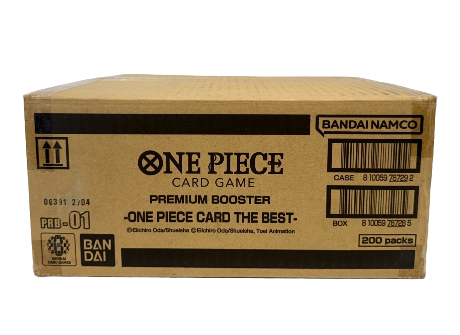 One Piece TCG - Premium Booster The Best (PRB 01) - Booster Box CASE - 0% VAT GVMS