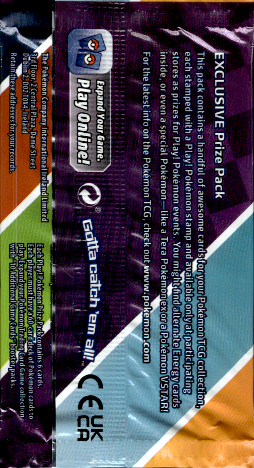 Pokemon - Prize Pack Series 4 - Sealed Booster Pack - 0% VAT GVMS