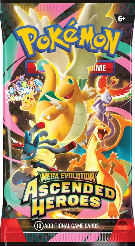 Pokemon - ME Ascended Heroes - Single Booster Pack - 0% VAT GVMS