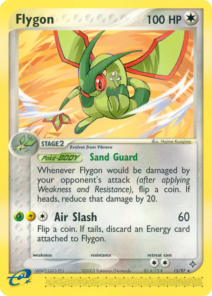 Flygon 15/97 - ex Dragon - Near Mint