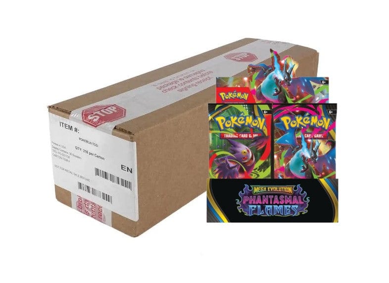 Pokemon - ME Phantasmal Flames - Booster Box Case (6 Boxes) - 0% VAT GVMS