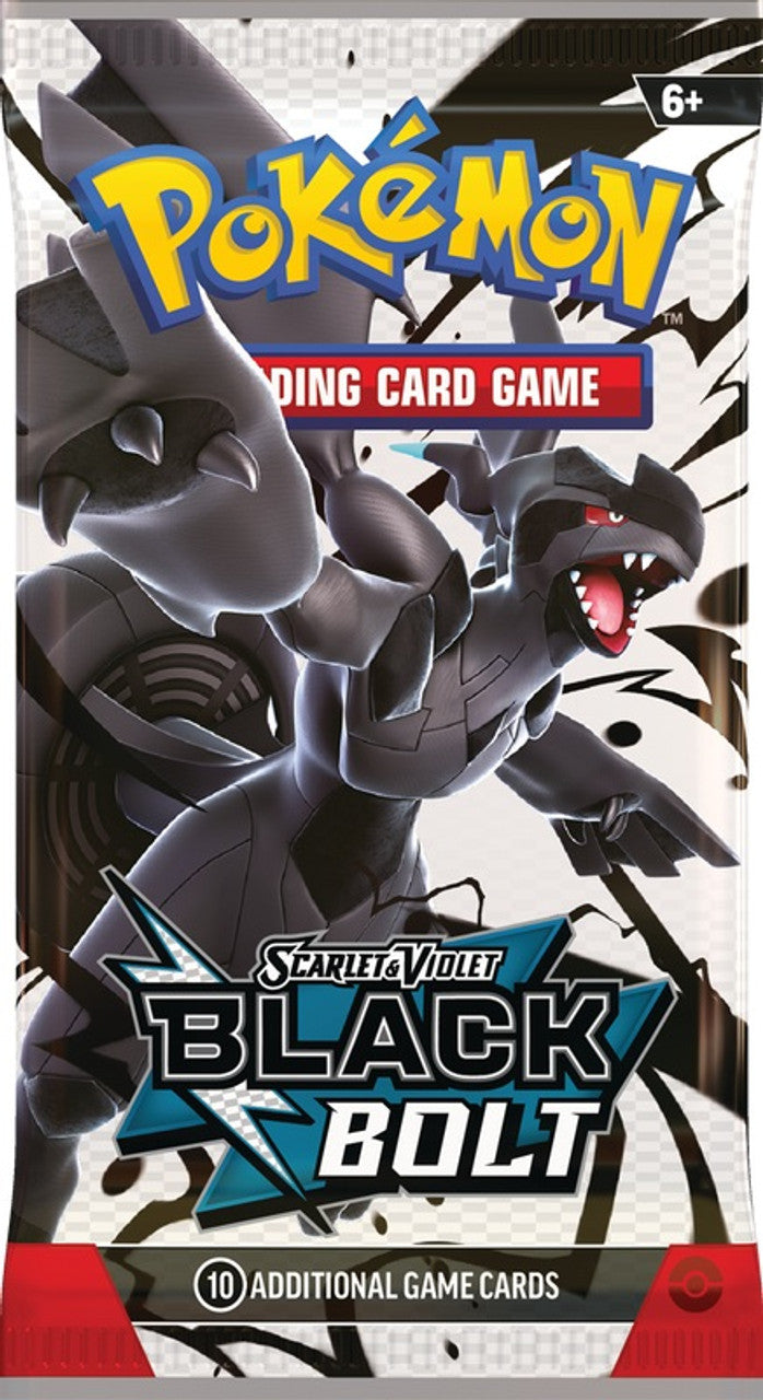 Pokemon - Scarlet & Violet Black Bolt - Single Booster Pack - 0% VAT GVMS