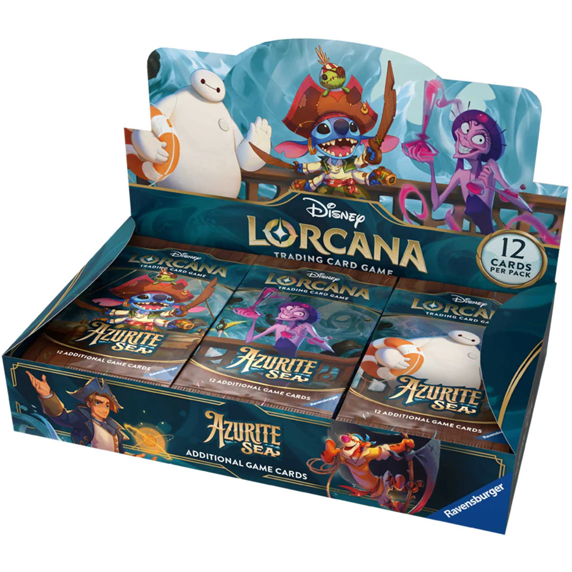 Disney Lorcana TCG - Azurite Sea Booster Box - Set 6 - 20% VAT