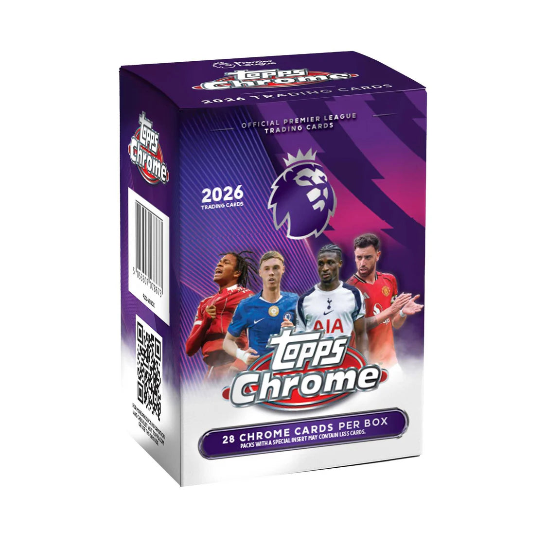 Topps Chrome - Season 2026 - Premier League Value Box - 20% VAT