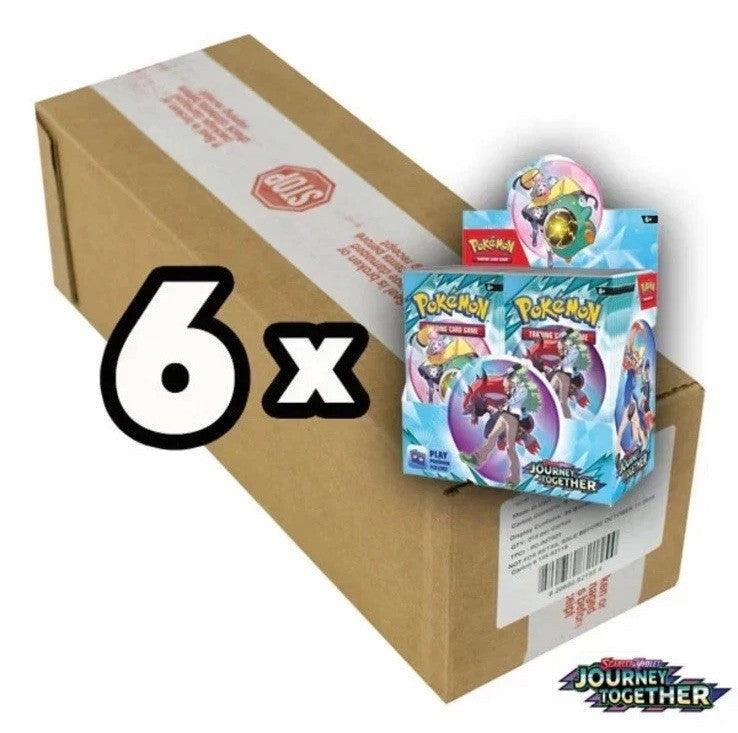 Pokemon - Journey Together - Enhanced Booster Box With Topper - CASE - 0% VAT GVMS