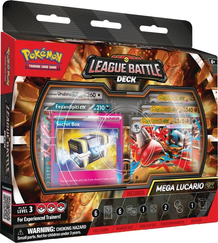 Pokemon - League Battle Deck - Mega Lucario ex - 20% VAT