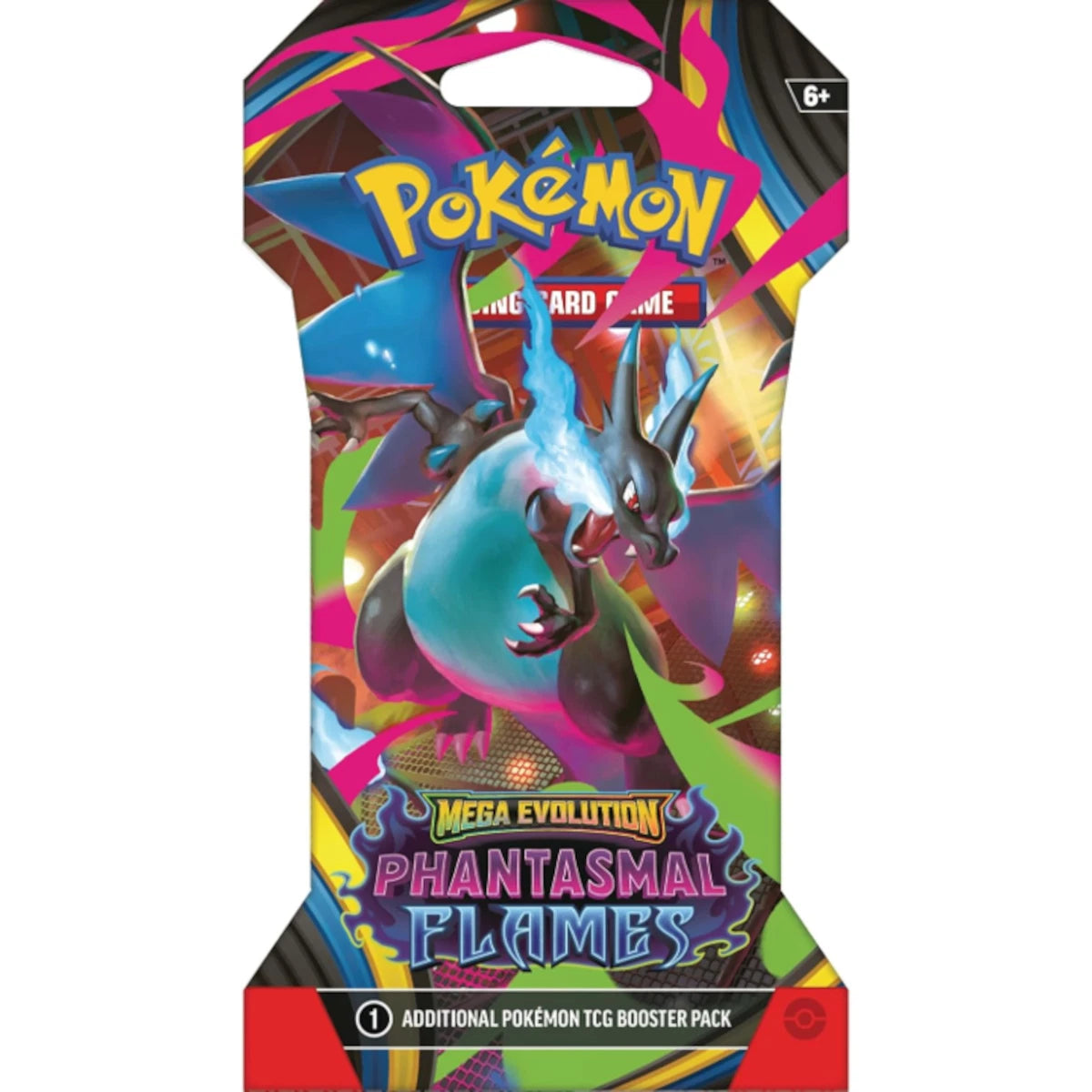 Pokemon - ME Phantasmal Flames - Sleeved Single Booster Pack - 0% VAT GVMS
