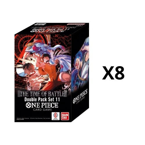 One Piece TCG - The Time Of Battle (DP 11) - Double Pack Set 11 - Sealed Display - 20% VAT
