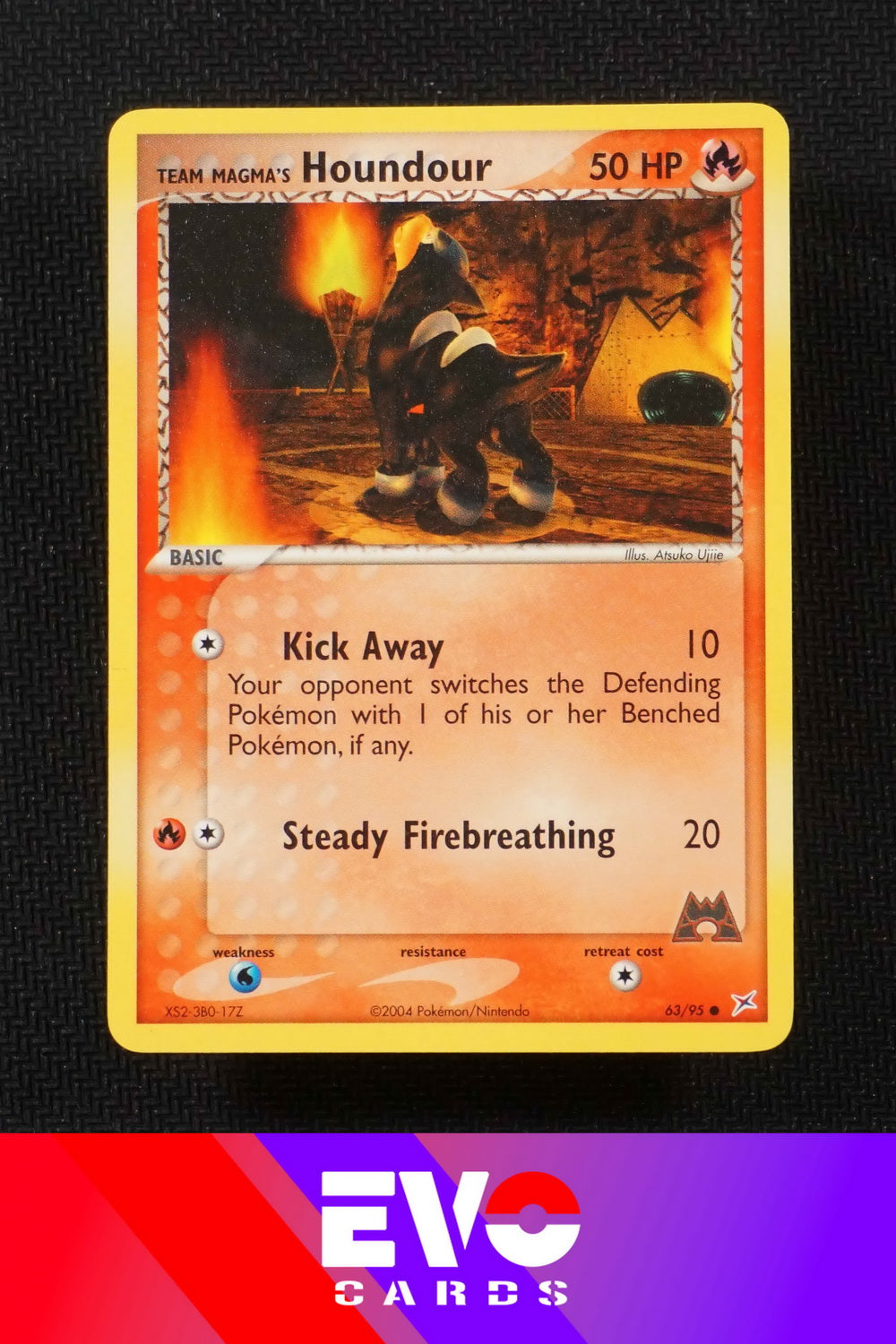 Houndour 63/95 - ex Team Magma vs Team Aqua - Near Mint