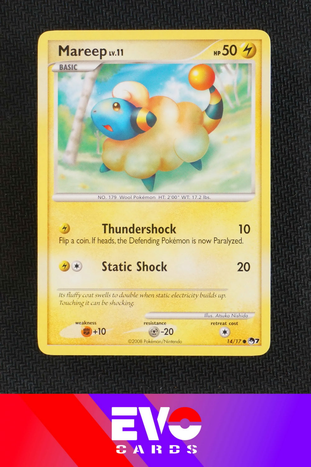 Mareep 14/17 - Pop Series 7 - Excellent