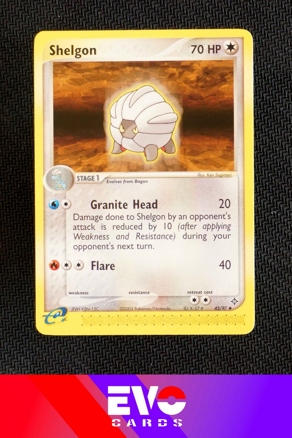 Shelgon 42/97 - ex Dragon - Near Mint