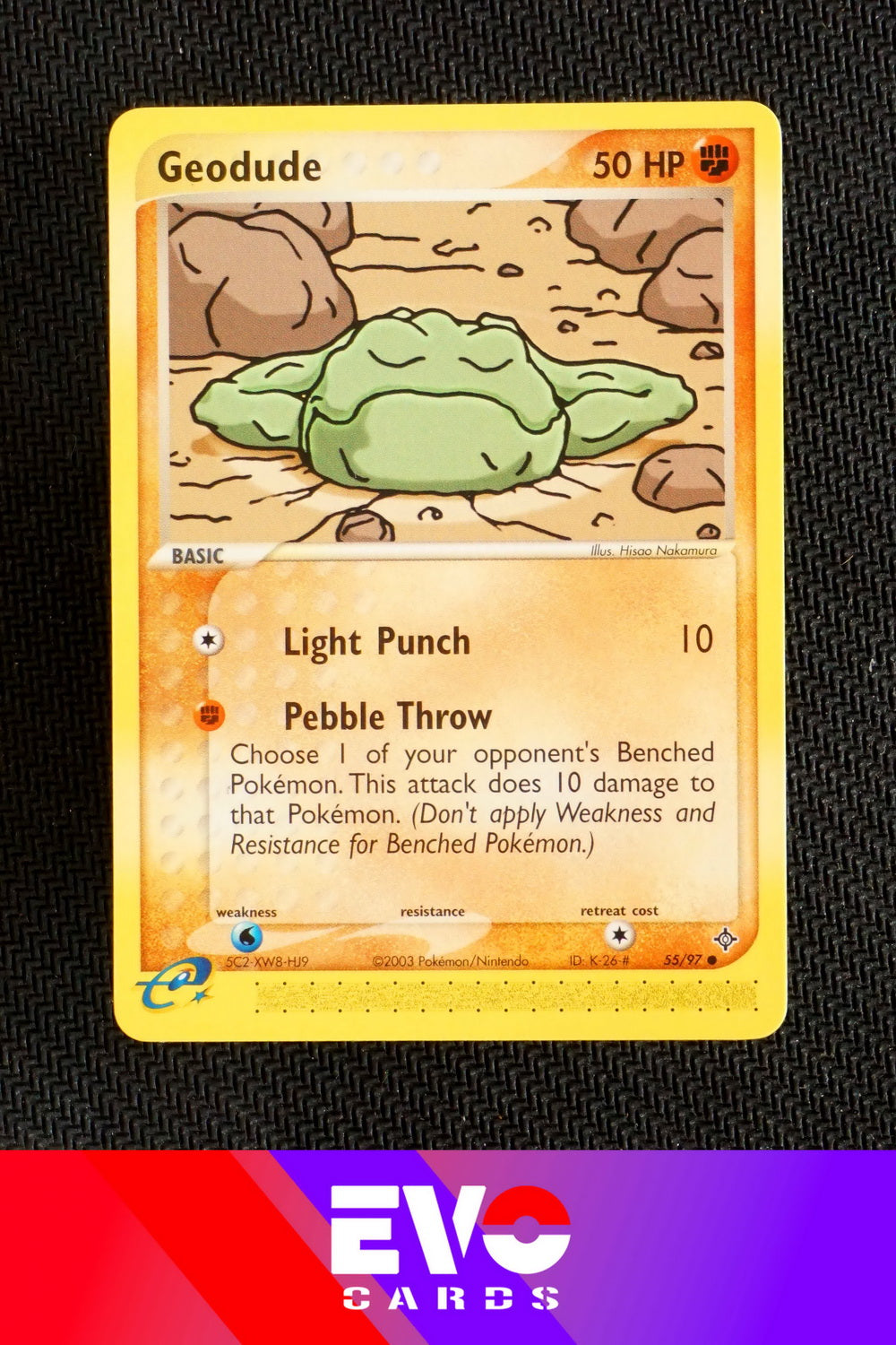 Geodude 55/97 - ex Dragon - Near Mint