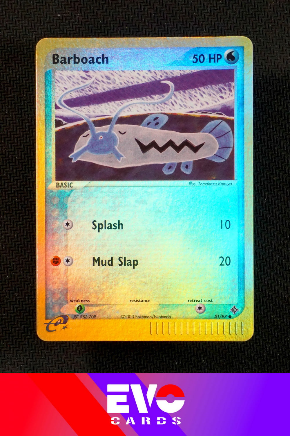 Barboach 51/97 - ex Dragon - Reverse holo - Excellent