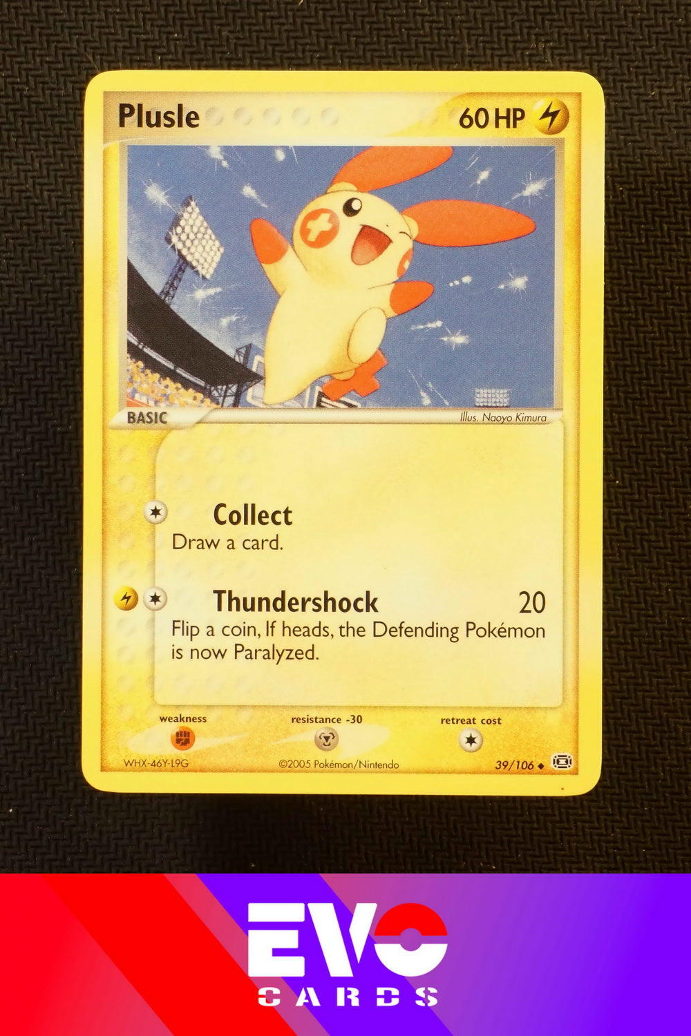Plusle 39/106 - ex Emerald - Near Mint