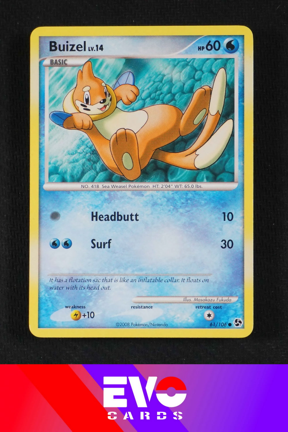 Buizel 61/106 - Great Encounters - Excellent