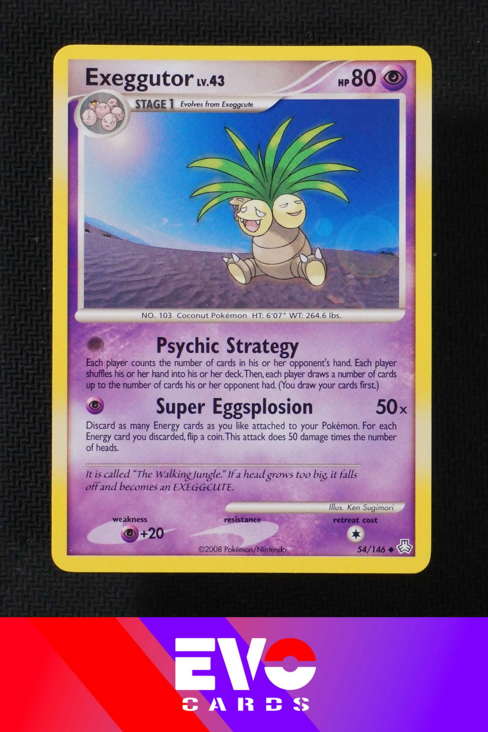 Exeggutor 54/146 Legends Awakened - Near Mint