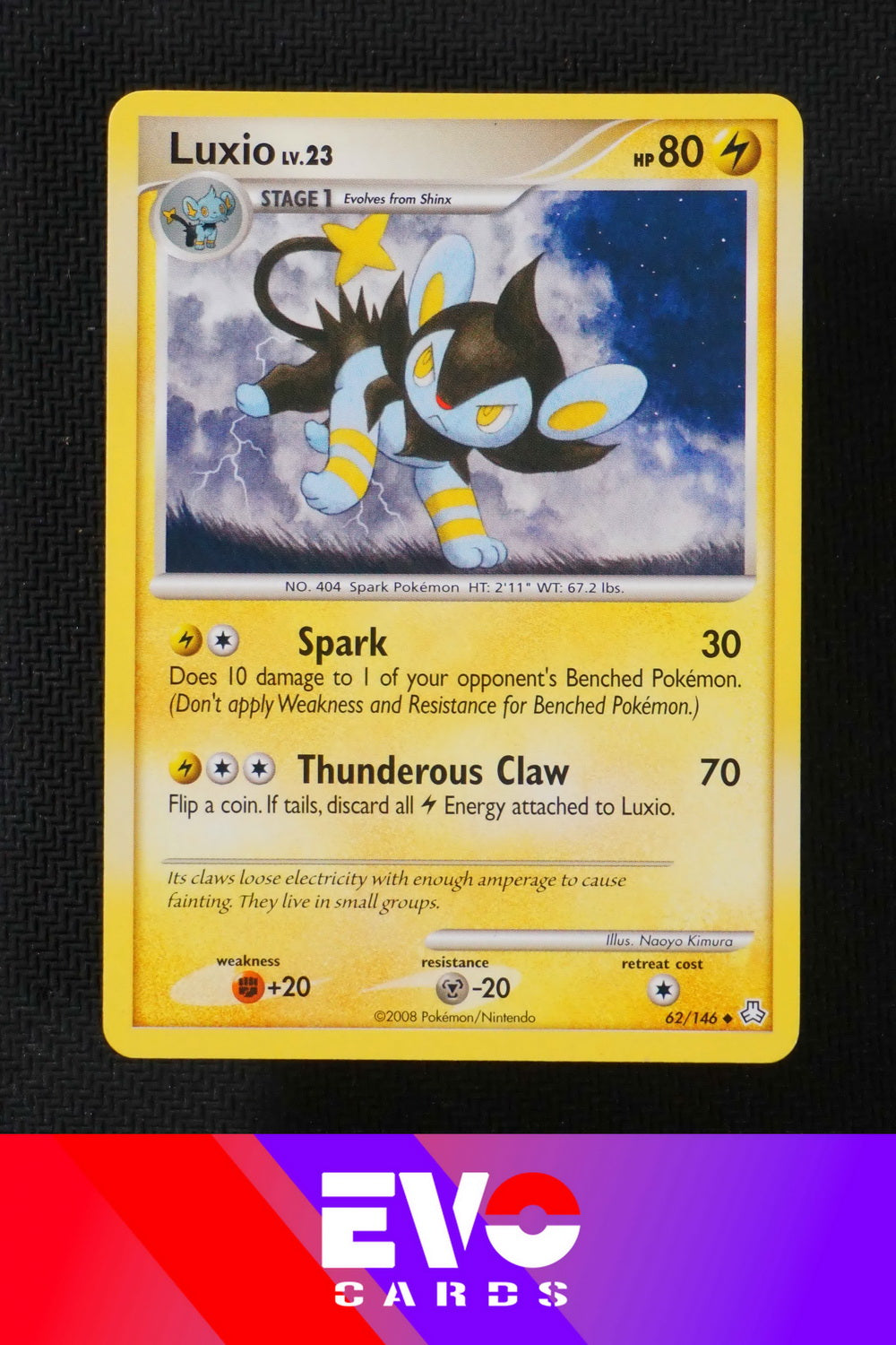 Luxio 62/146 Legends Awakened - Near Mint