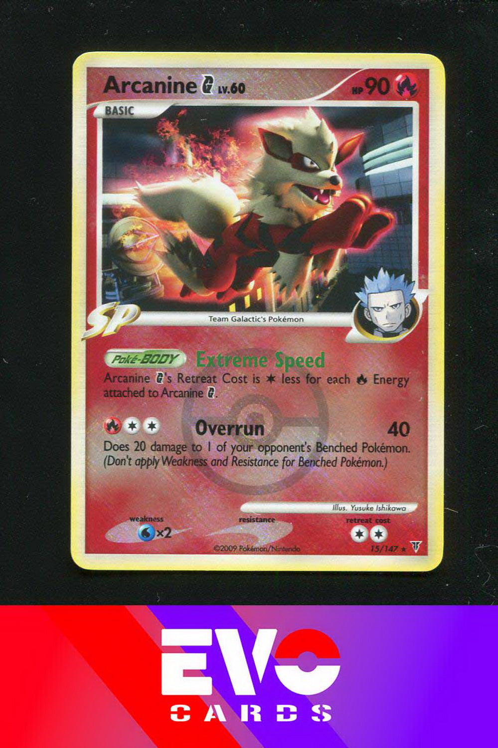 Arcanine 15/147 - League Promo - Near Mint