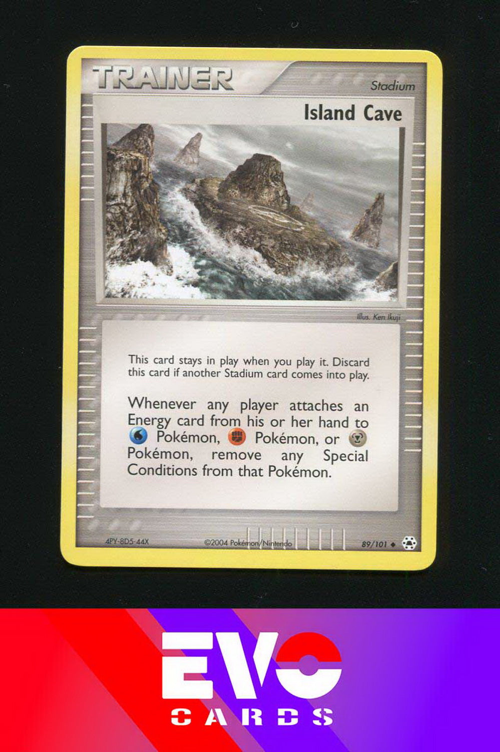 Island Cave 89/101 - Ex Hidden Legends - Near Mint