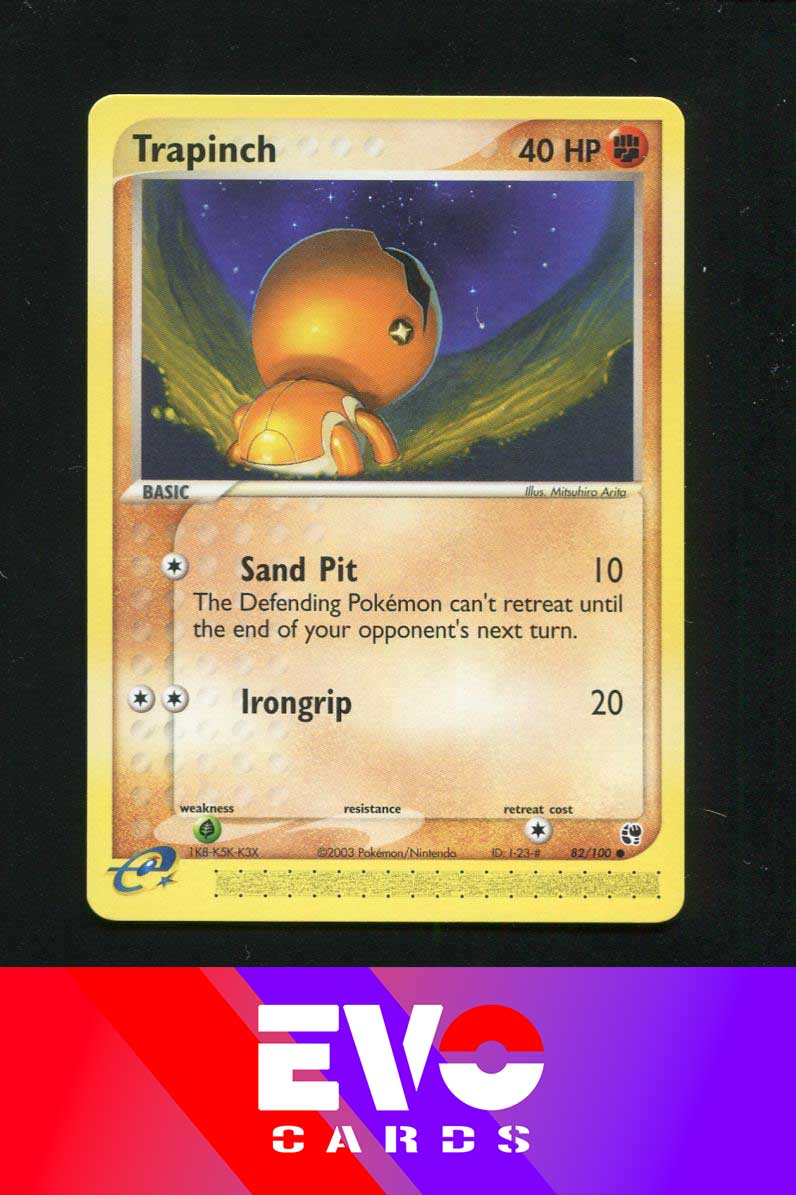Trapinch 82/100 - ex Sandstorm - Near Mint