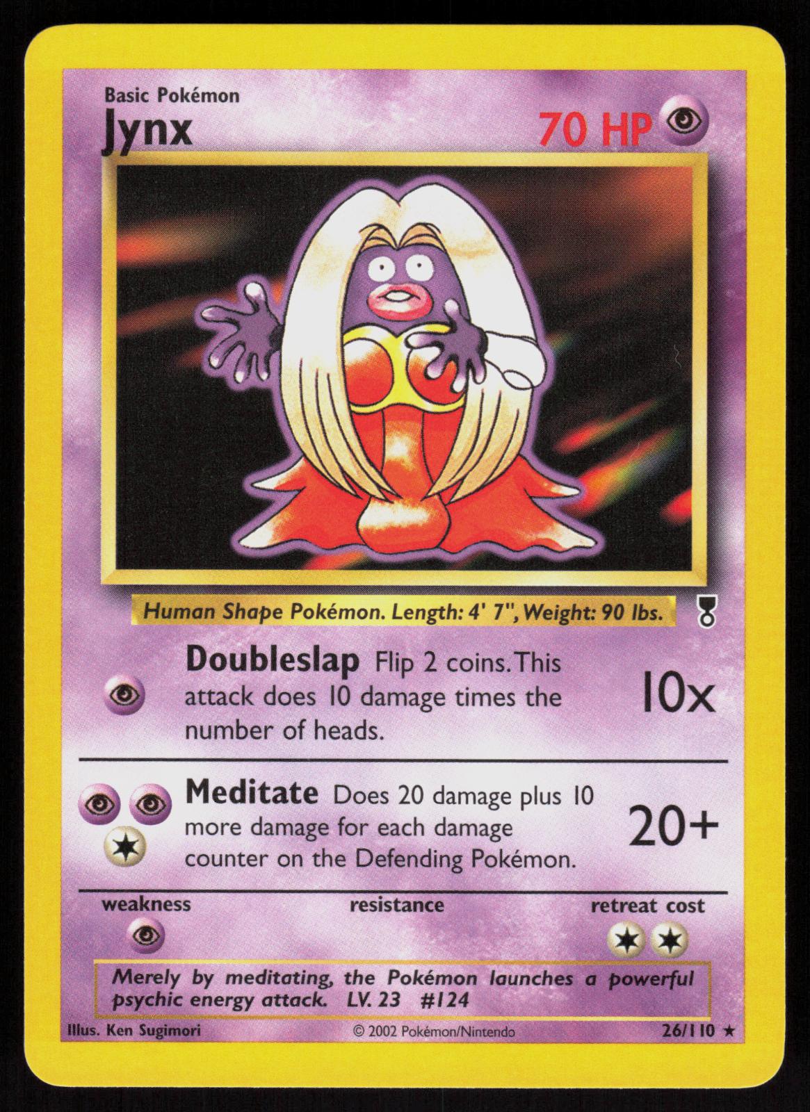 Pokemon Jynx 26/110 Legendary Collection Rare Near Mint