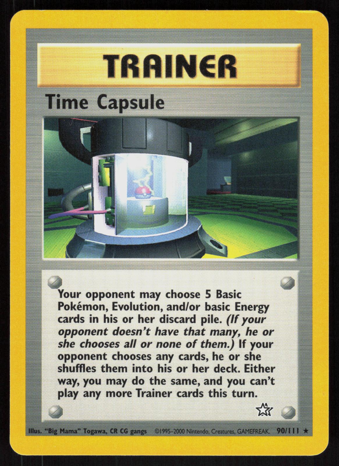 Pokemon Time Capsule 90/111 Neo Genesis Rare Near Mint