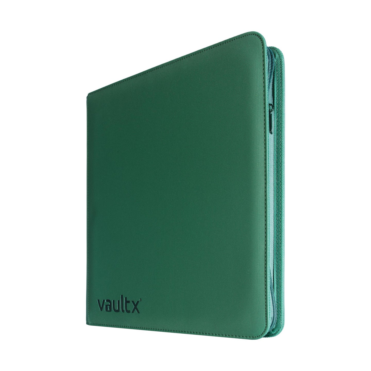 Vault X - 12 Pocket Exo-Tec Zip Binder - Metallic Green - 20% VAT