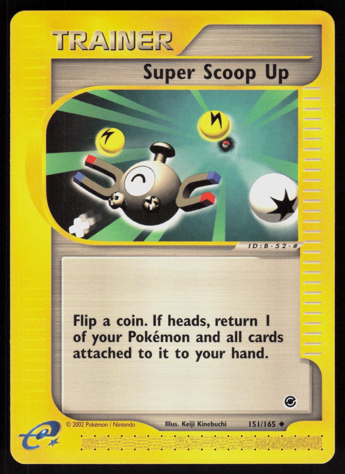 Pokemon Super Scoop Up 151/165 Expedition Base Set Uncommon Near Mint