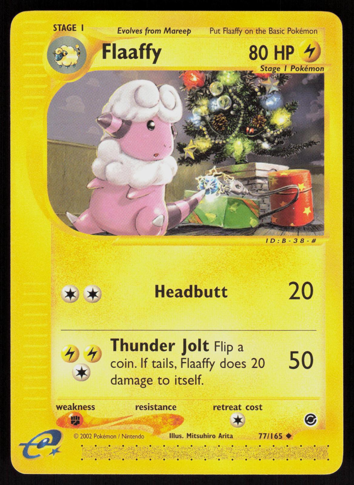 Pokemon Flaaffy 77/165 Expedition Base Set Uncommon Near Mint