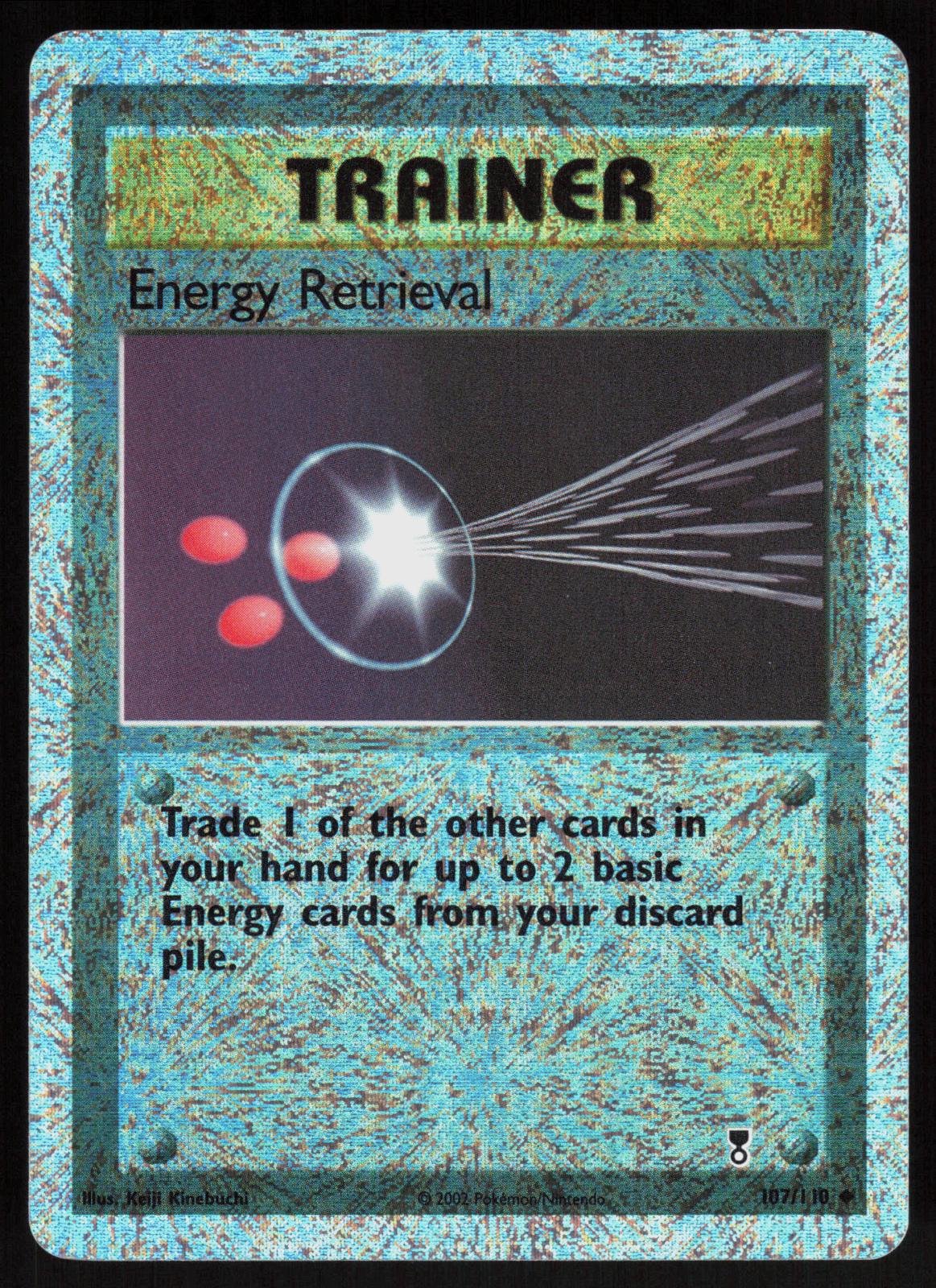 Pokemon Energy Retrieval 107/110 Legendary Collection Reverse Holo LP