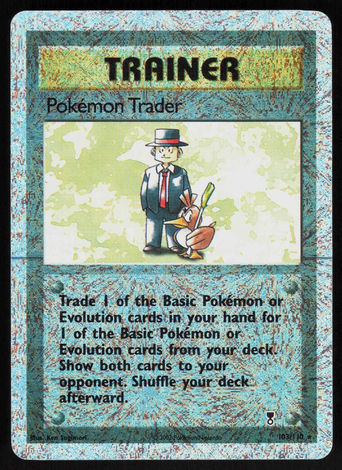Pokemon Pokemon Trader 103/110 Legendary Collection Reverse Holo Lightly Played