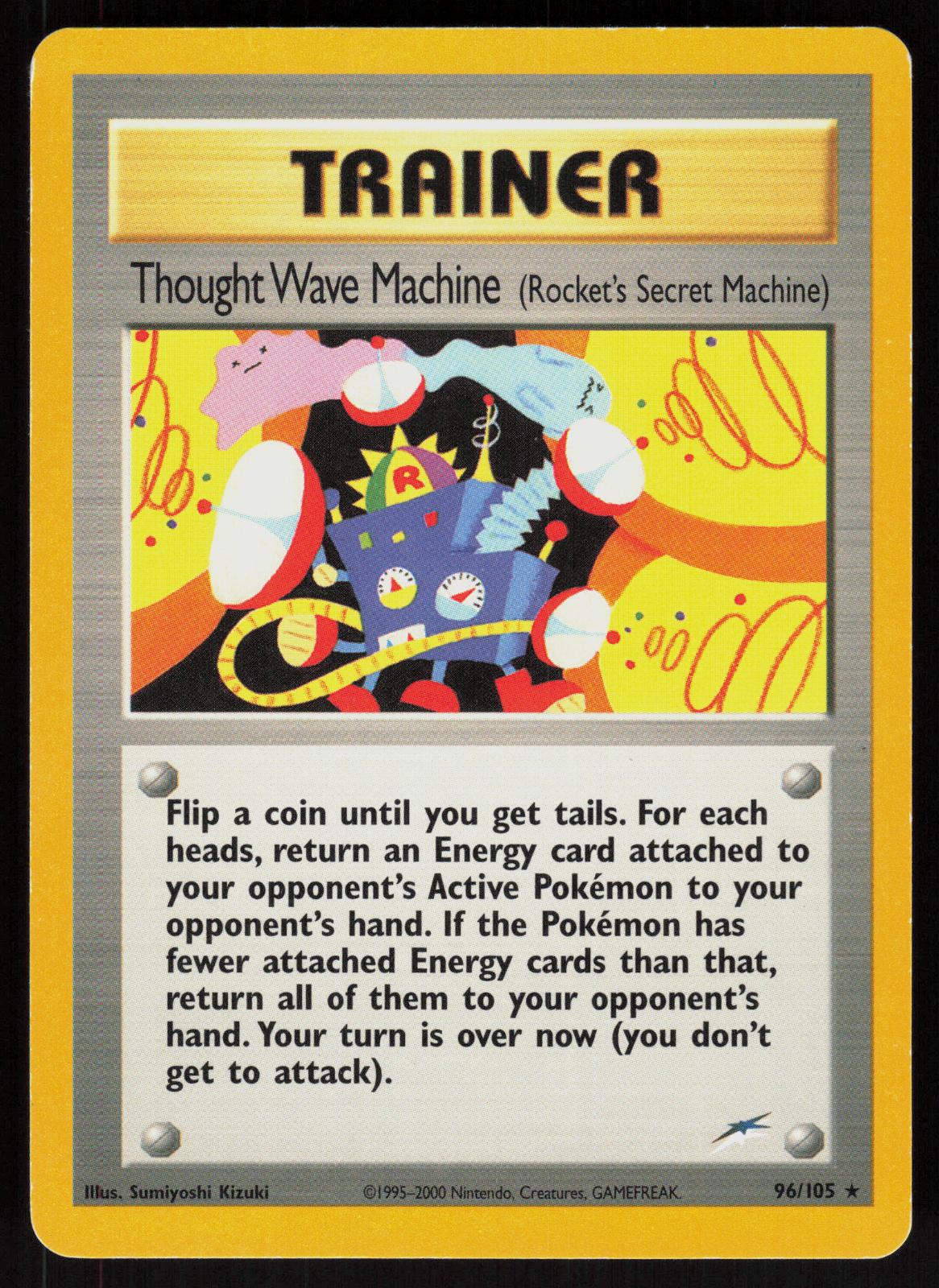 Pokemon Thought Wave Machine 96/105 Neo Destiny Rare Near Mint