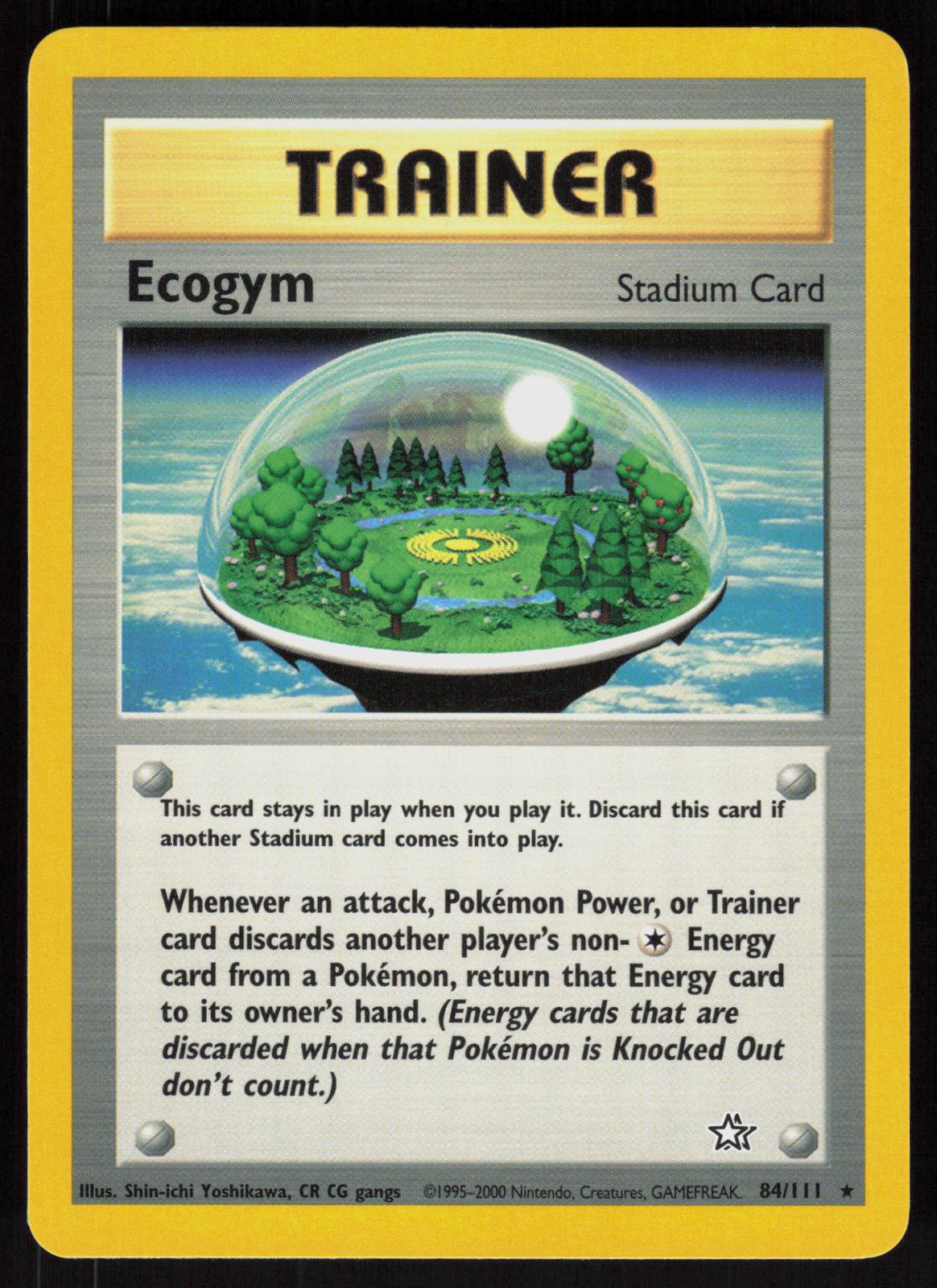 Pokemon Ecogym 84/111 Neo Genesis Rare Near Mint