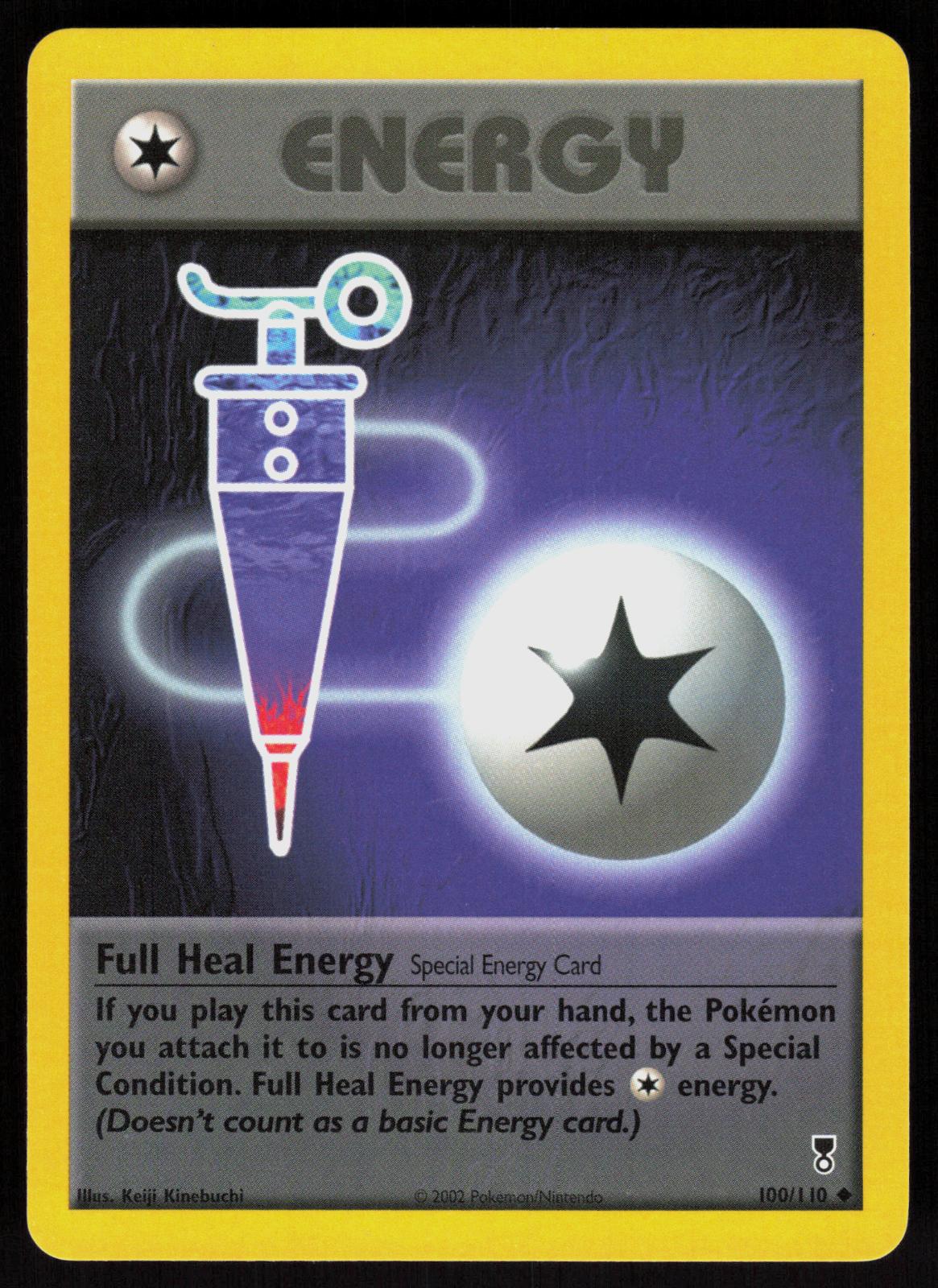 Pokemon Full Heal Energy 100/110 Legendary Collection Uncommon Near Mint