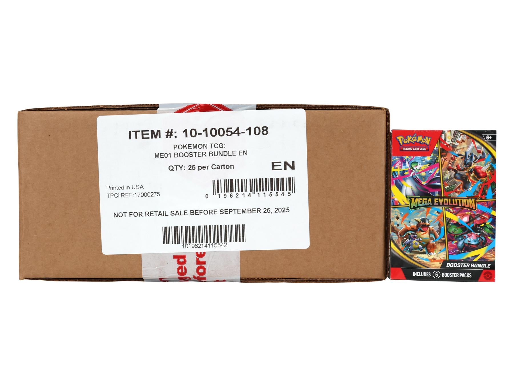 Pokemon - Mega Evolutions ME01 - Booster Bundle CASE (25ct) - 0% VAT GVMS