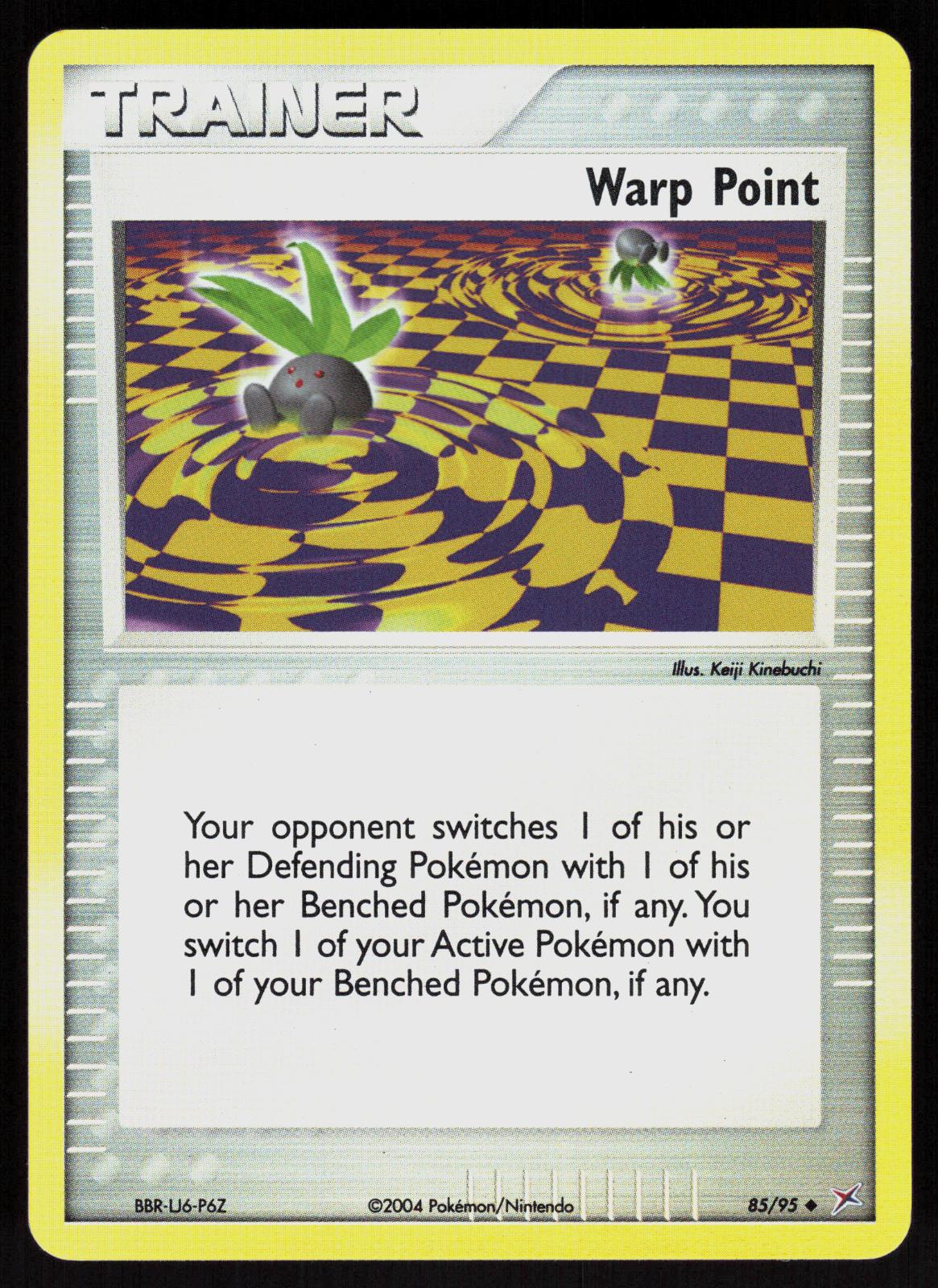 Pokemon Warp Point 85/95 Team Magma vs Team Aqua Uncommon Reverse Holo Near Mint