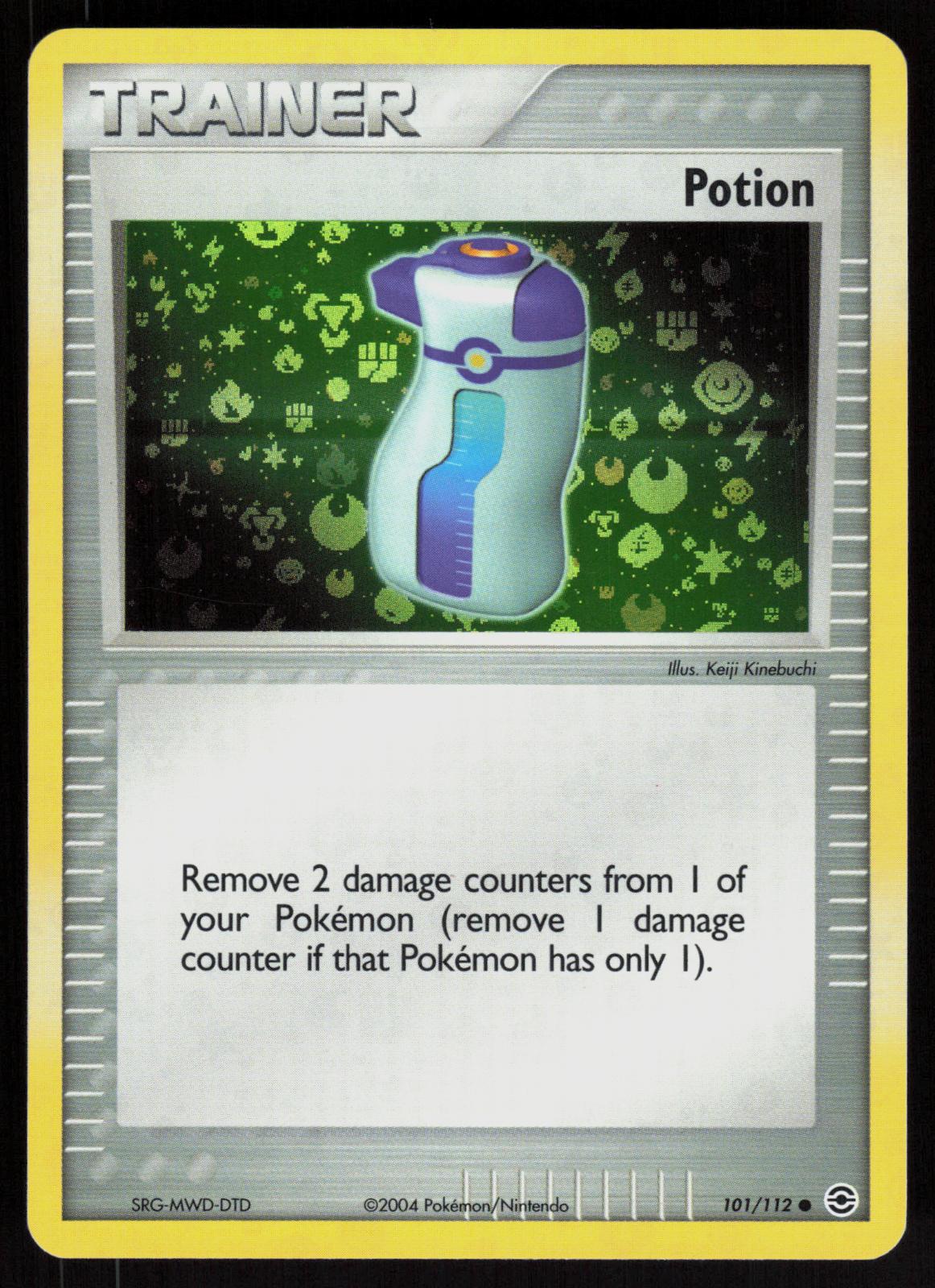 Pokemon Potion 101/112 FireRed & LeafGreen Common Reverse Holo Near Mint