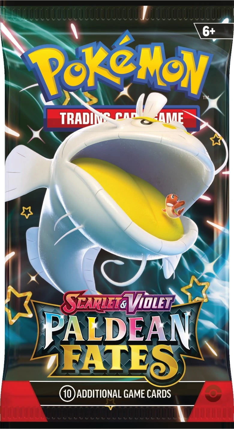 Pokemon - S&V Paldean Fates - Single Booster Pack - 0% VAT GVMS