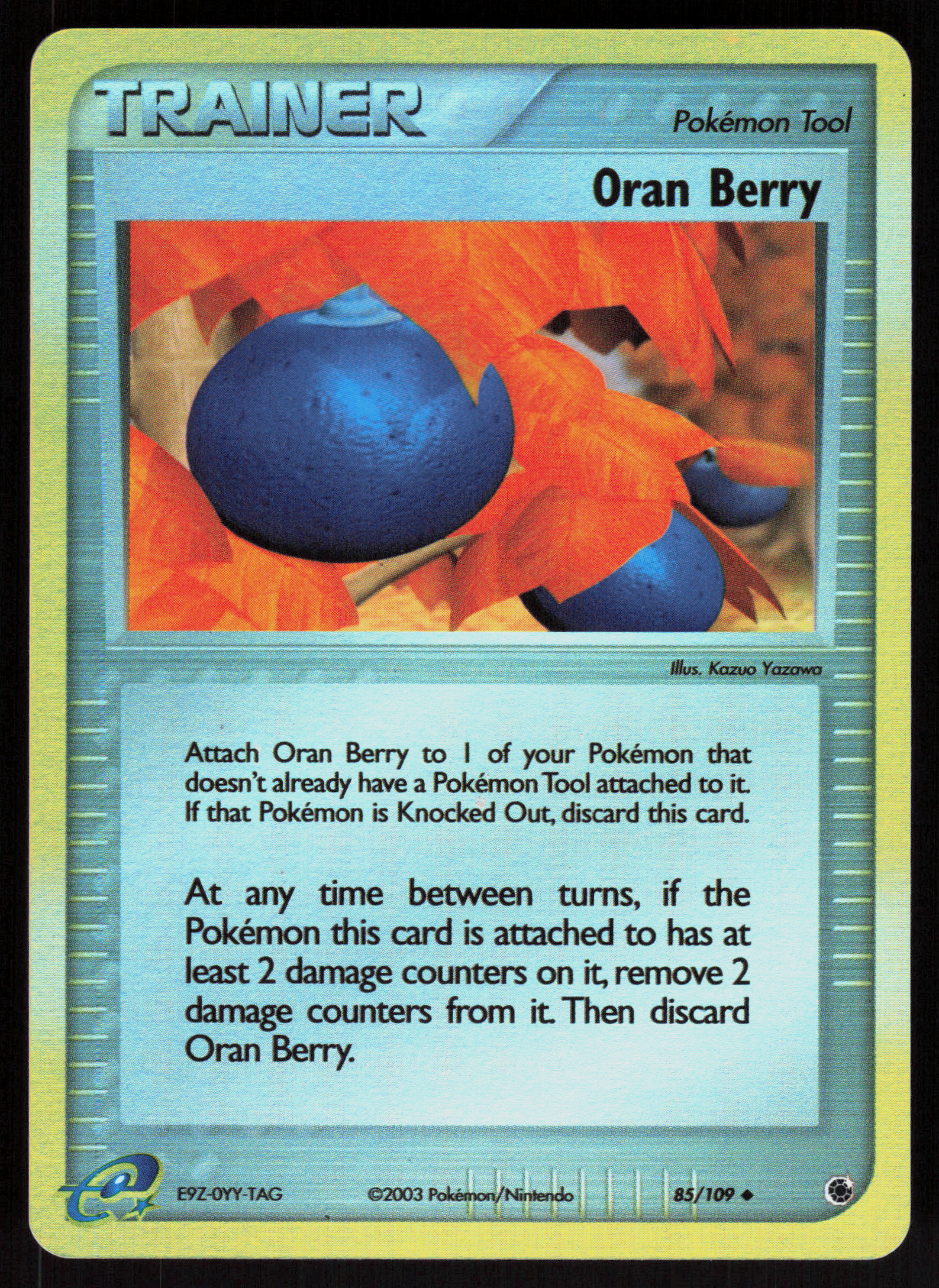 Oran Berry 85/109 - ex Ruby & Sapphire - Reverse holo - Near Mint