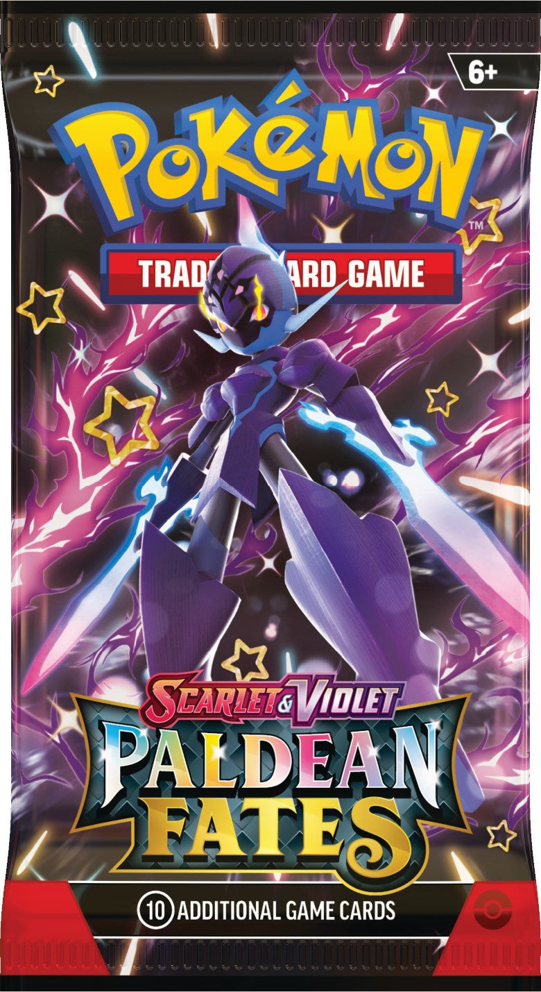 Pokemon - S&V Paldean Fates - Single Booster Pack - 0% VAT GVMS