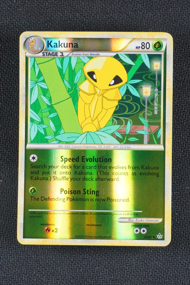 Kakuna 32/95 - HGSS Unleashed - Reverse Holo