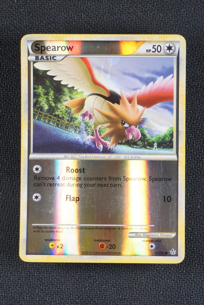 Spearow 62/95 - HGSS Unleashed - Reverse Holo