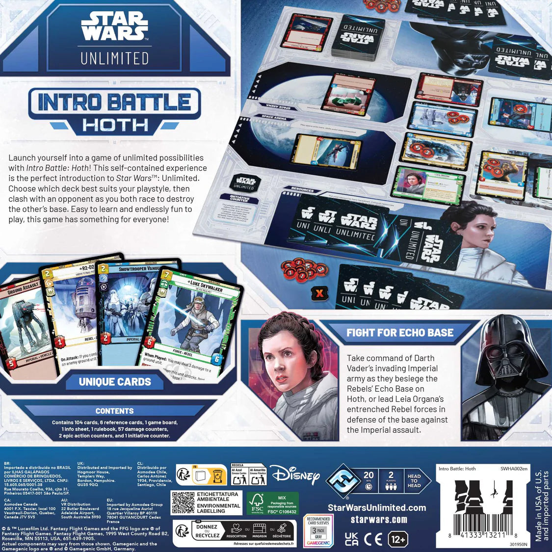 Star Wars Unlimited - Into Battle Hoth - 20% VAT