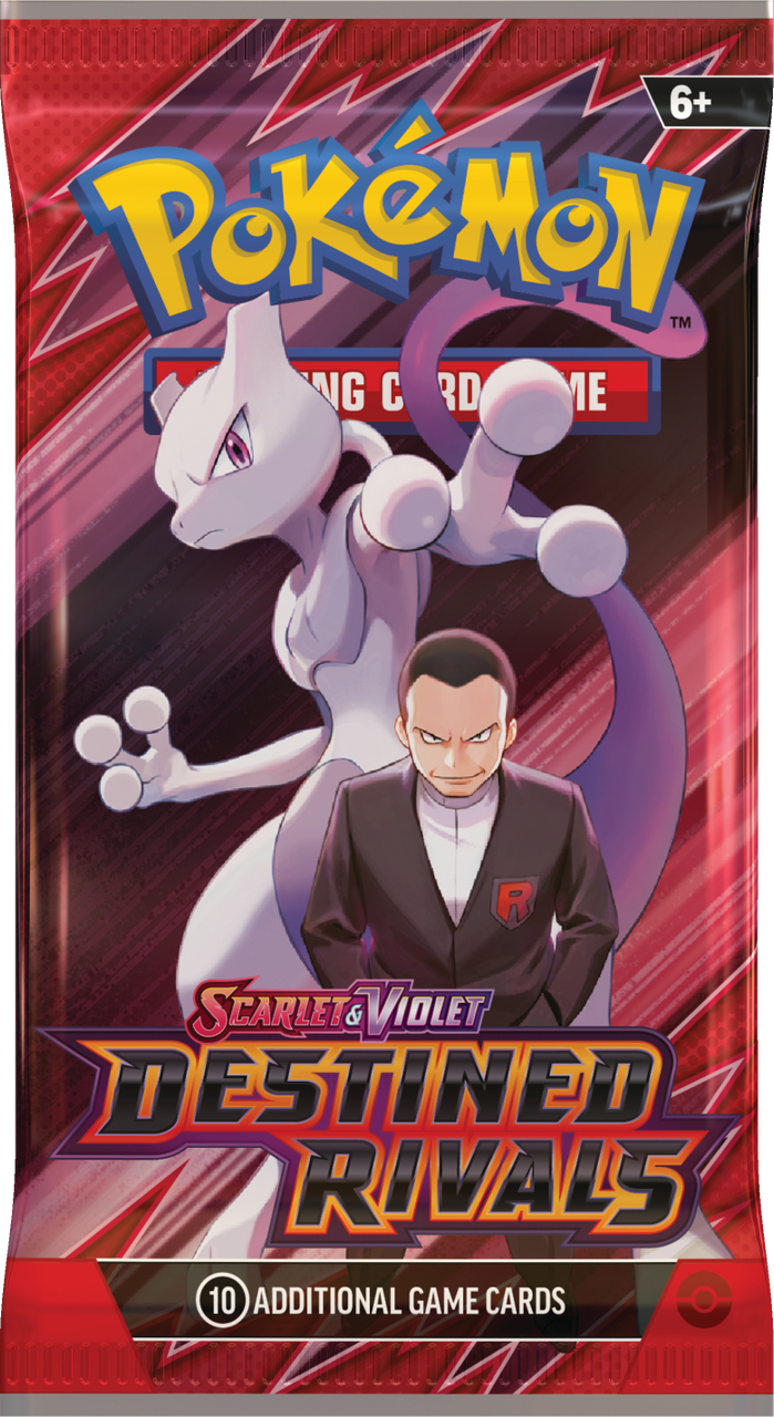 Pokemon - Scarlet & Violet Destined Rivals - Single Booster Pack - 0% VAT GVMS