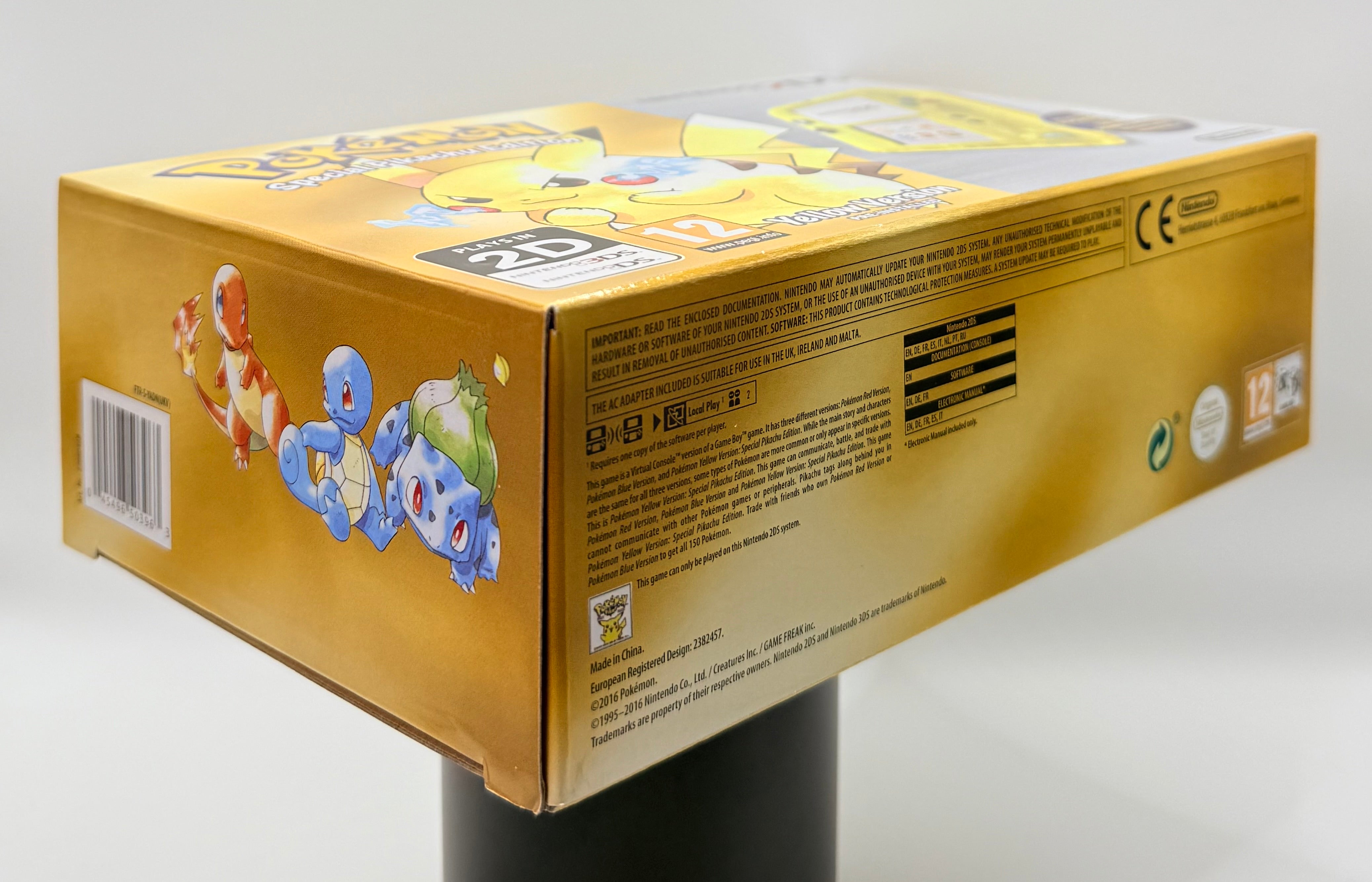 Pokemon - Yellow Pikachu Edition Nintendo 2DS - CIB New - 0% VAT GVMS