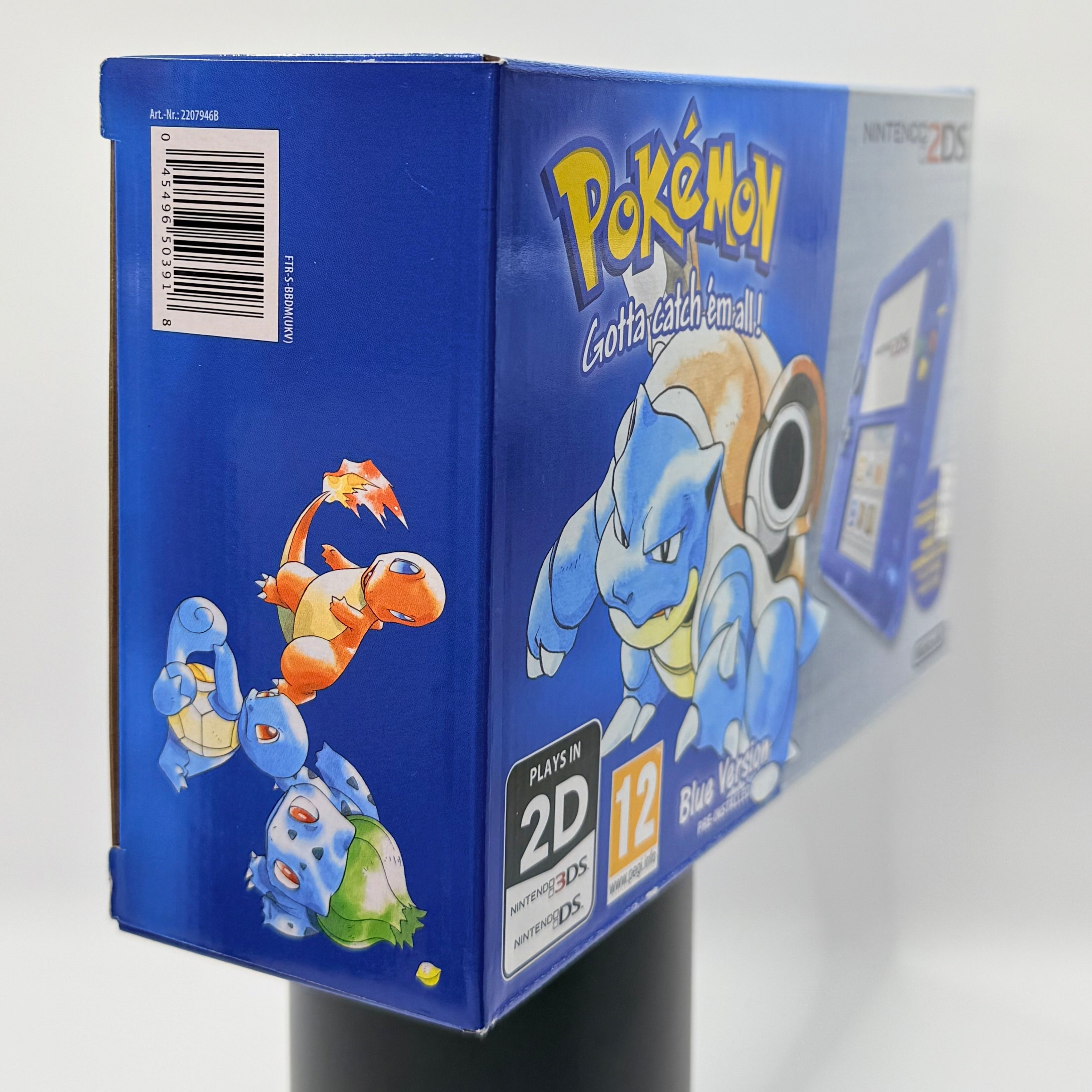 Pokemon - Blue Edition Nintendo 2DS - CIB New - 0% VAT GVMS